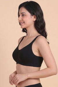 Zivame Double Layered Non Wired 3/4th Coverage Tshirt Bra - Tap Shoe — thumbnail 2